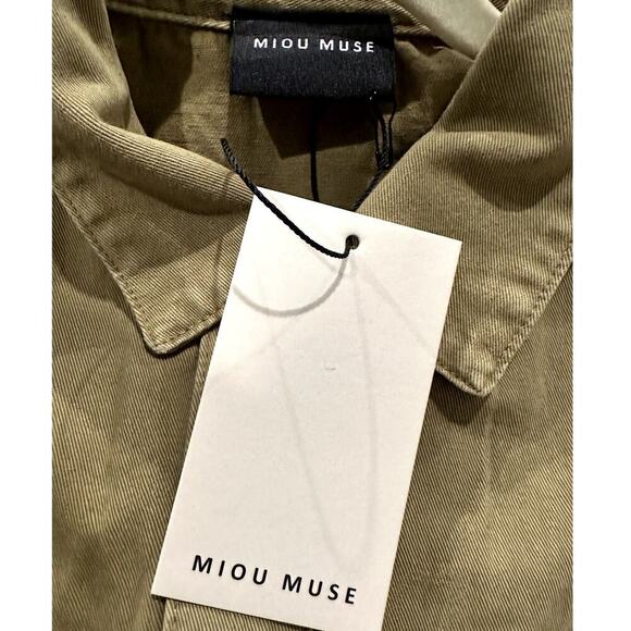 Miou Muse – Vintage Utility Jumpsuit – Green – Size Small - Picture 2 of 4